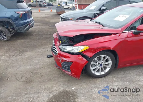 2020 Ford Fusion Se z USA, uszkodzony, nr VIN 3FA6P0HD0LR120050